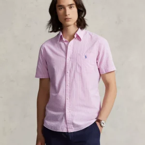 Men's RL Prepster Classic-Fit Seersucker Shirt