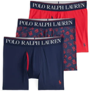Men's 3-Pack 4D-Flex Cooling Microfiber Boxer Briefs