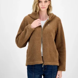 Nautica Women's Zippered Fleece Jacket