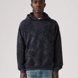 Premium Men's Long-Sleeve Hooded Sweatshirt