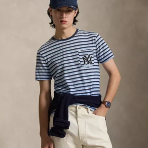 Men's Short-Sleeve Striped T-Shirt