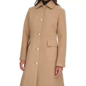 Women's Single-Breasted Coat, Created for Macy's