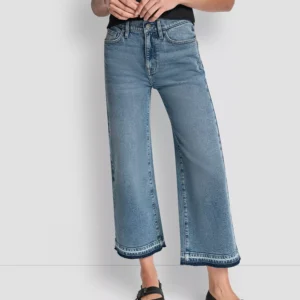 Women's Mid-Rise Wide Leg Jeans