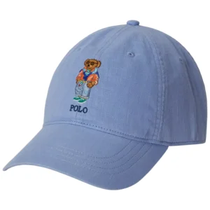 Men's 6-Panel Polo Bear Ball Cap