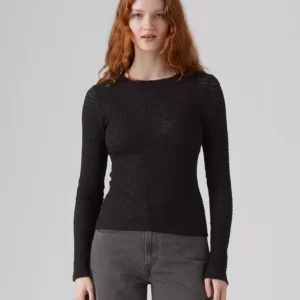 Premium Women's Anika Crewneck Long Sleeve Top