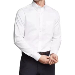 Men's TH Flex Regular Fit Wrinkle Resistant Stretch Twill Dress Shirt