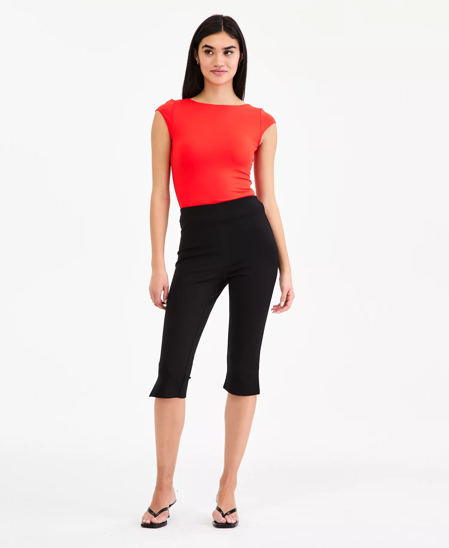 mni-2c55a0914e4e1786688bf59b9639d12b Women's Pull-On Capri Pants, Macy's Exclusive