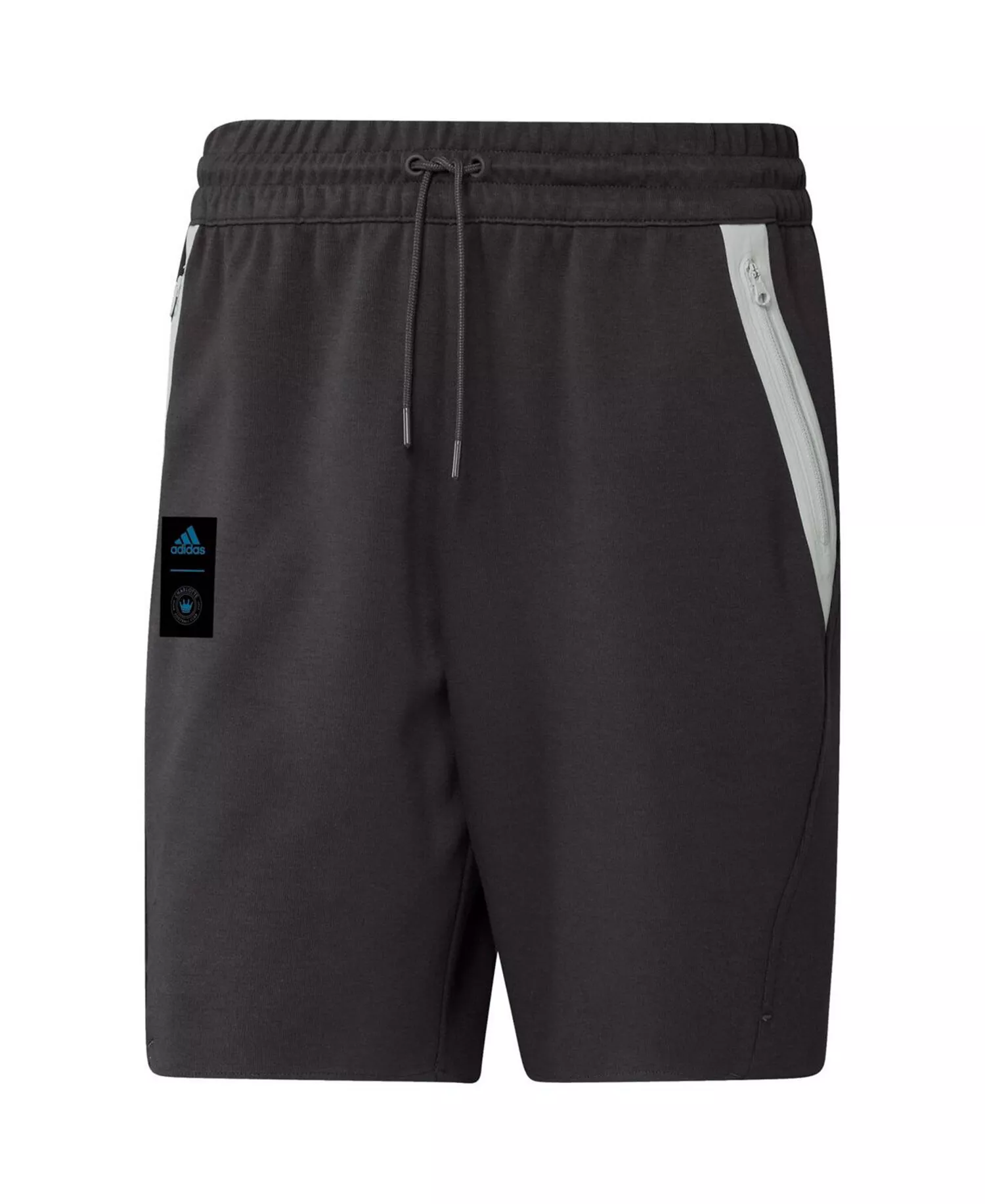 mni-2e810b17067a6d5bb2a4704c7fe11b95 Men's Black Charlotte FC 2023 Player Travel Shorts