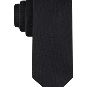 Men's Silver-Spun Solid Tie