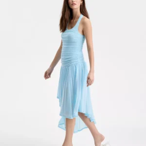 Women's Ruched Halter-Neck Dress, Macy's Exclusive