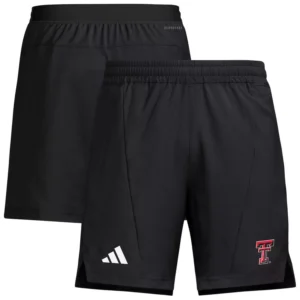 Men's Black Texas Tech Red Raiders Program Woven Training Shorts