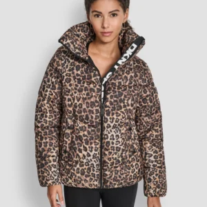 Women's Oversized Collar Quilted Puffer Jacket
