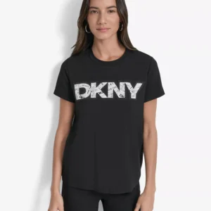 Women's Newspaper Logo Crewneck T-Shirt