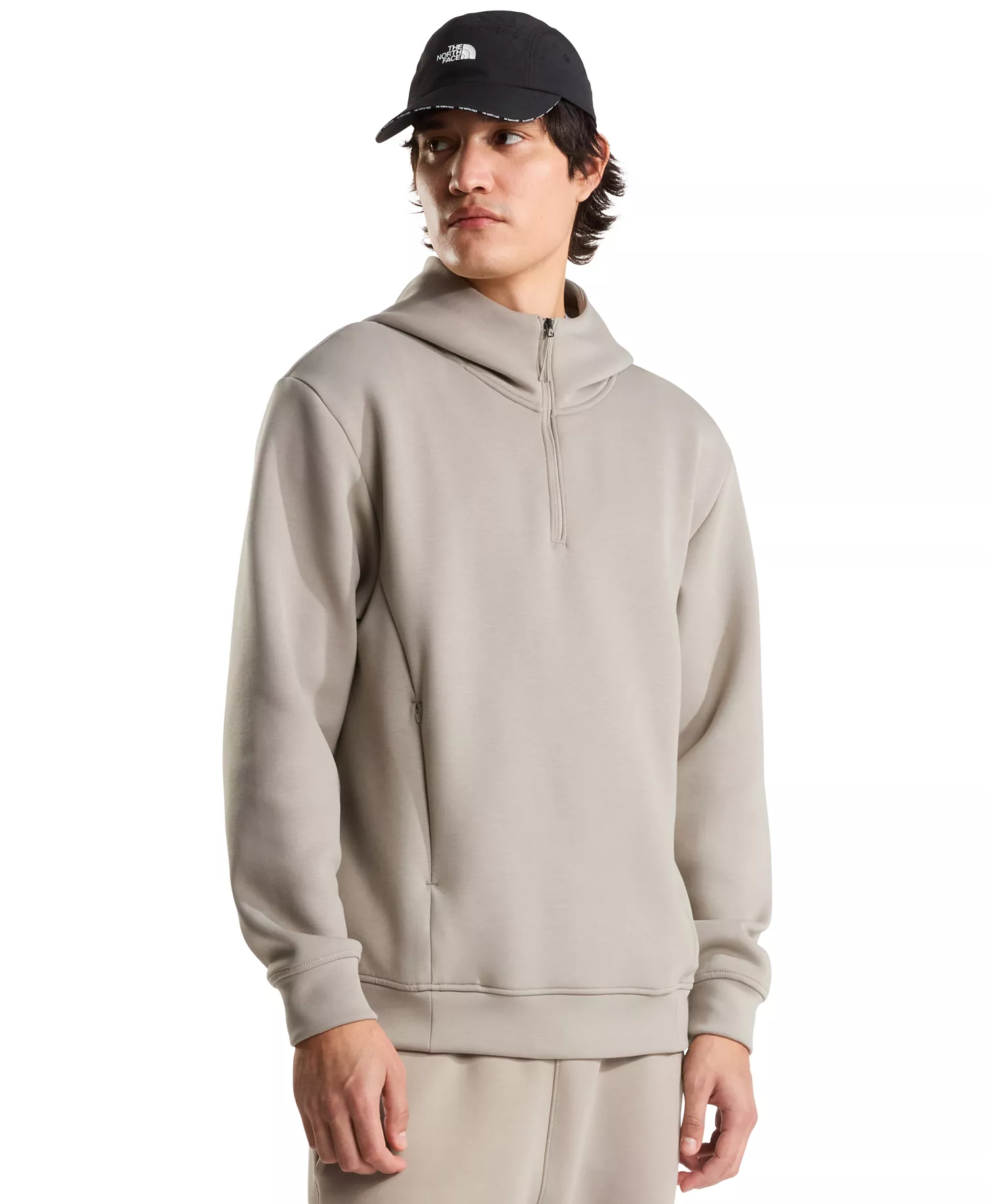 mni-34c0f339e48f25b12b24960f32536e9f Men's Dynamic Quarter-Zip Hoodie and Pant Set