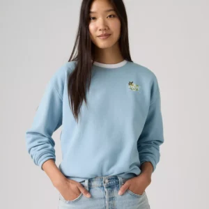 Women's Graphic Everyday Crew Neck Sweatshirt