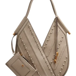 Baldwin Woven Medium Shoulder Bag