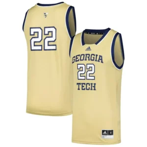 Men's #22 Georgia Tech  Jackets Swingman Jersey
