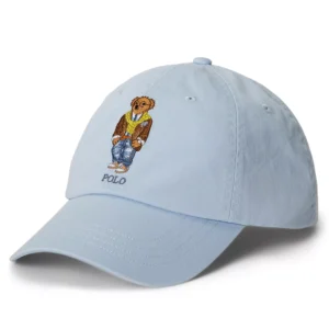 Men's Bear Graphic Twill Ball Cap