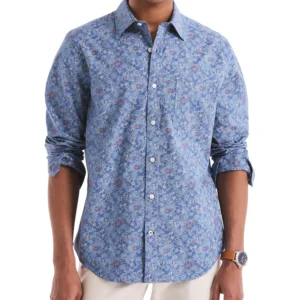 Men's Printed Floral Shirt