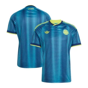 Men's Turquoise Colombia National Team FIFA X World Cup 2026 Away Replica Jersey