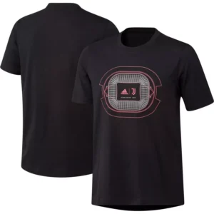 Men's Black Juventus Graphic T-shirt