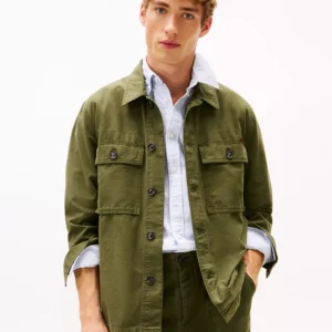 Men's Utility Collar Shirt Jacket