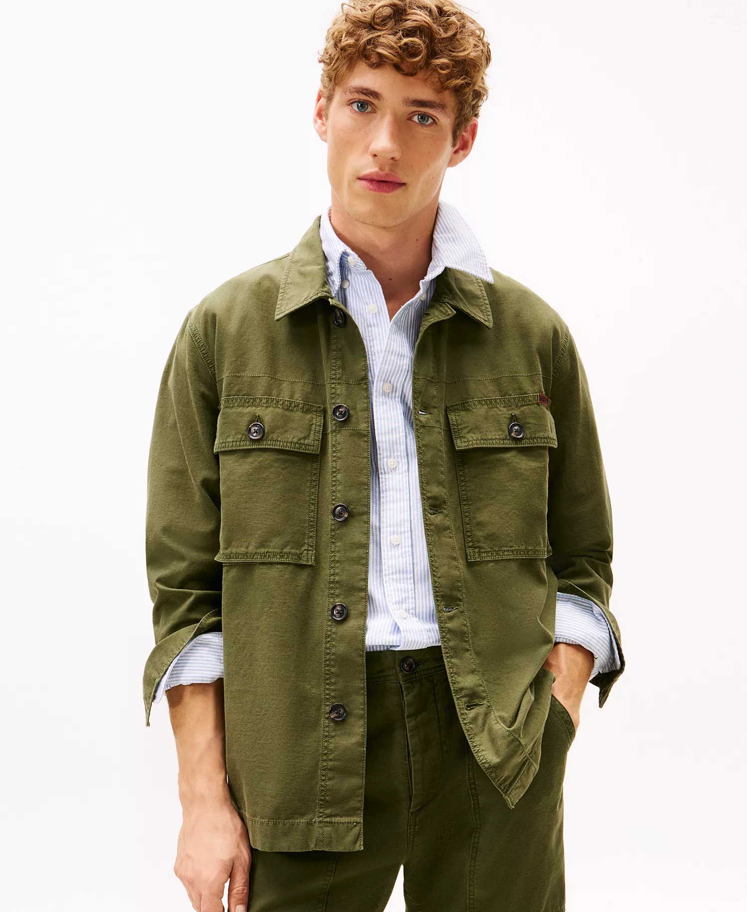 mni-3a432fc411f7da5e146569effd4c0eeb Men's Utility Collar Shirt Jacket