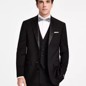 Men's Slim-Fit Wool-Blend Tuxedo Jacket