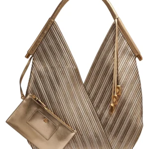 Baldwin Large Metallic Shoulder Bag