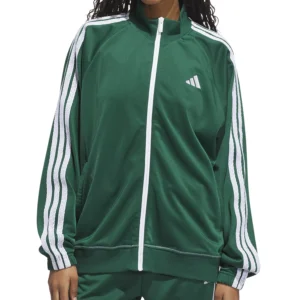 Women's Zip-Front Long-Sleeve Logo Track Jacket