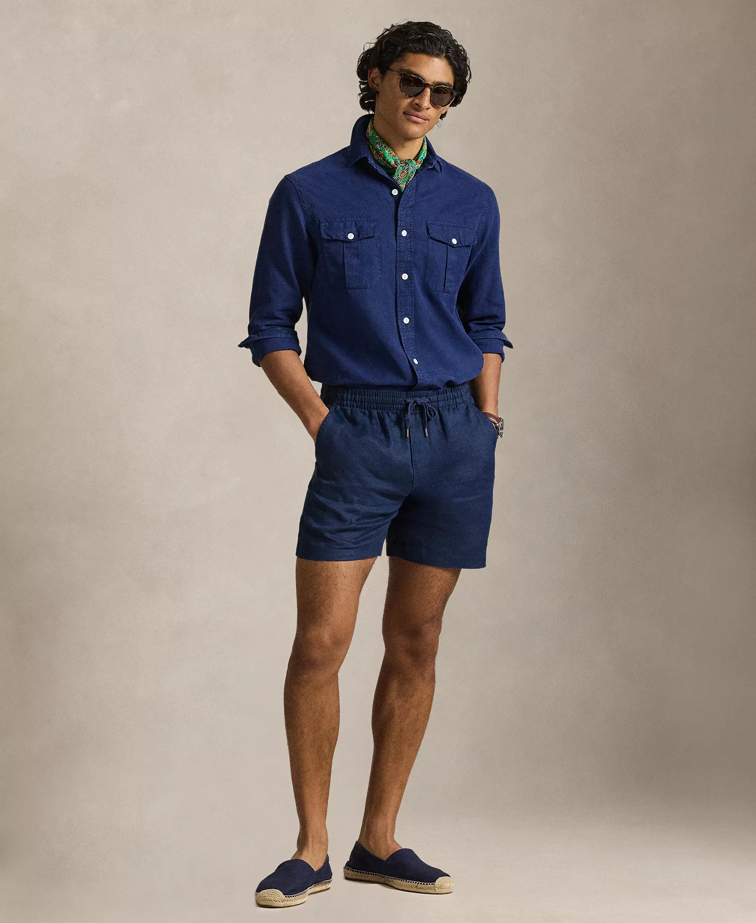 mni-3d442668d3bed4ac08ffe4fecebff1da Men's Prepster Drawstring Shorts — изображение 3