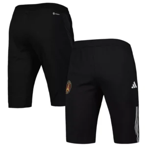 Men's Black Atlanta United FC 2023 On-Field Training AEROREADY Half Pants