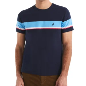 Men's Striped Cotton-Blend Classic-Fit T-Shirt