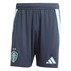 Men's Blue Seattle Sounders FC Away 2025 The Salish Sea Kit Authentic Shorts