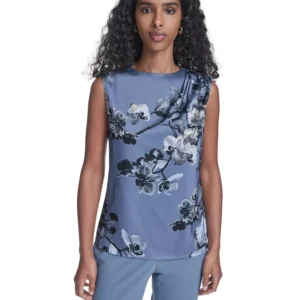Women's Printed Sleeveless Charm Top