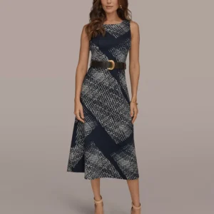 Women's A-Line Midi Dress