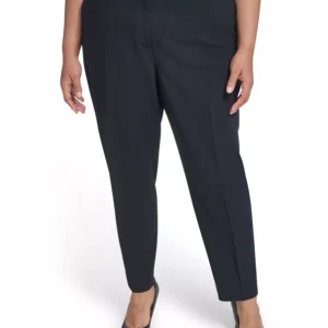Plus Size Mid-Rise Slim Leg Pant
