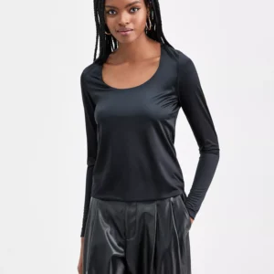 Women's Shine Scoop-Neck Top, Macy's Exclusive