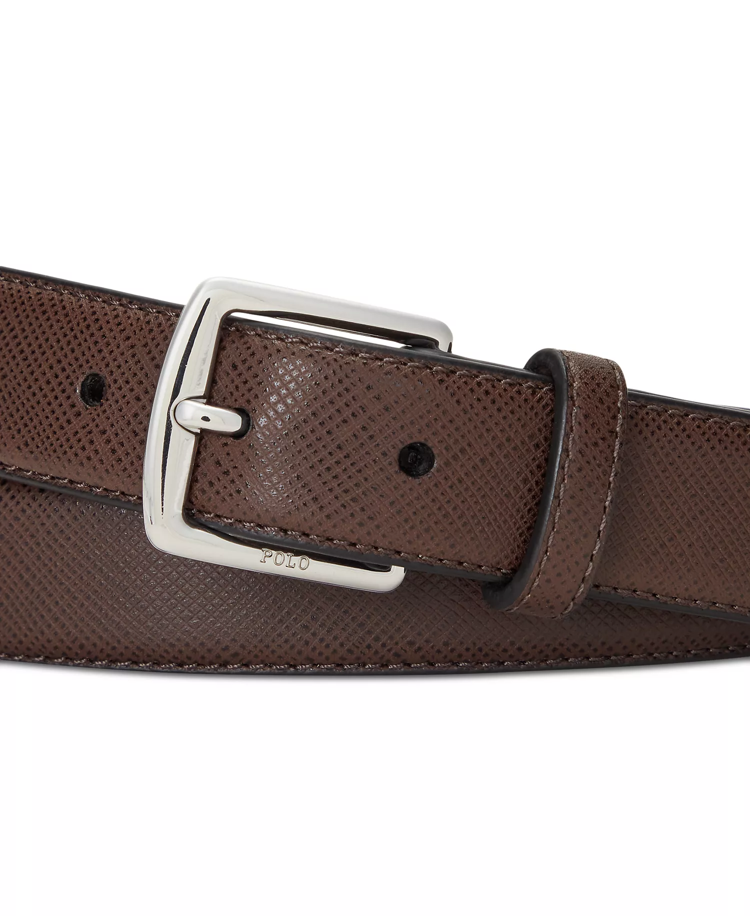 mni-4198d3a50c706c1b573952595b99f74e Men's Saffiano Leather Belt — изображение 3