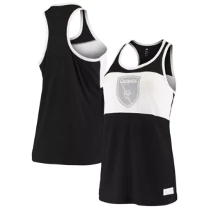 Women's Black San Jose Earthquakes Finished Tank Top