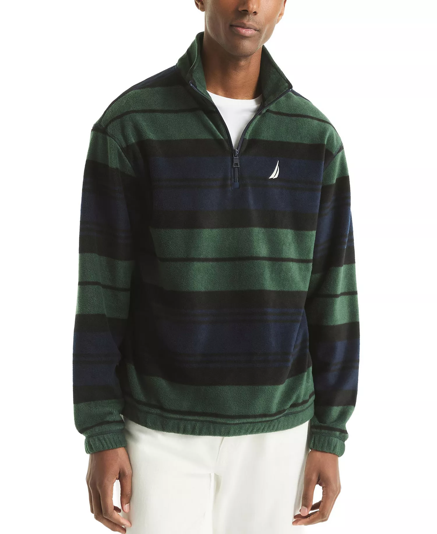 mni-44b6d256898ad00e59134819f8d13828 Men's Allover Striped Pullover Sweater