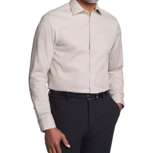 Calvin Klein Men's Steel Stretch Slim Fit Dress Shirt