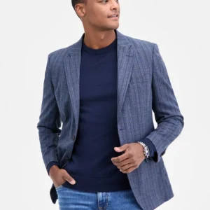 Men's Modern-Fit Stretch Pattern Sport Coat