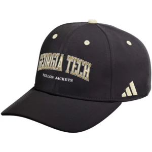 Men's Black Georgia Tech Yellow Jackets Seasonal Flex Hat