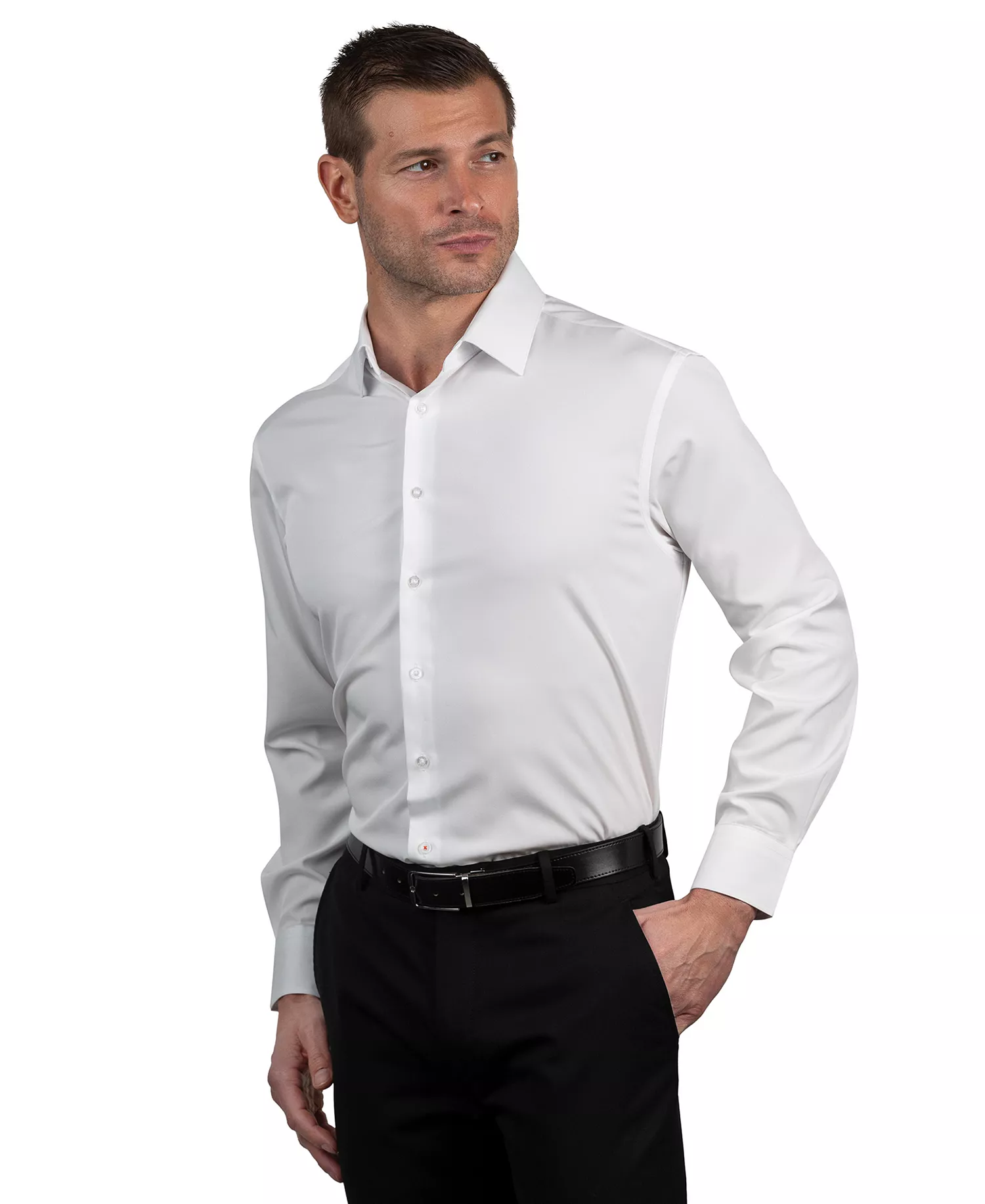 mni-461396e23acfea22e386ad1d8d3075e9 Men's Slim-Fit Supershirt Dress Shirt — изображение 3