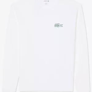 Men's Exclusive Crocodile Waffle-Knit Thermal Shirt