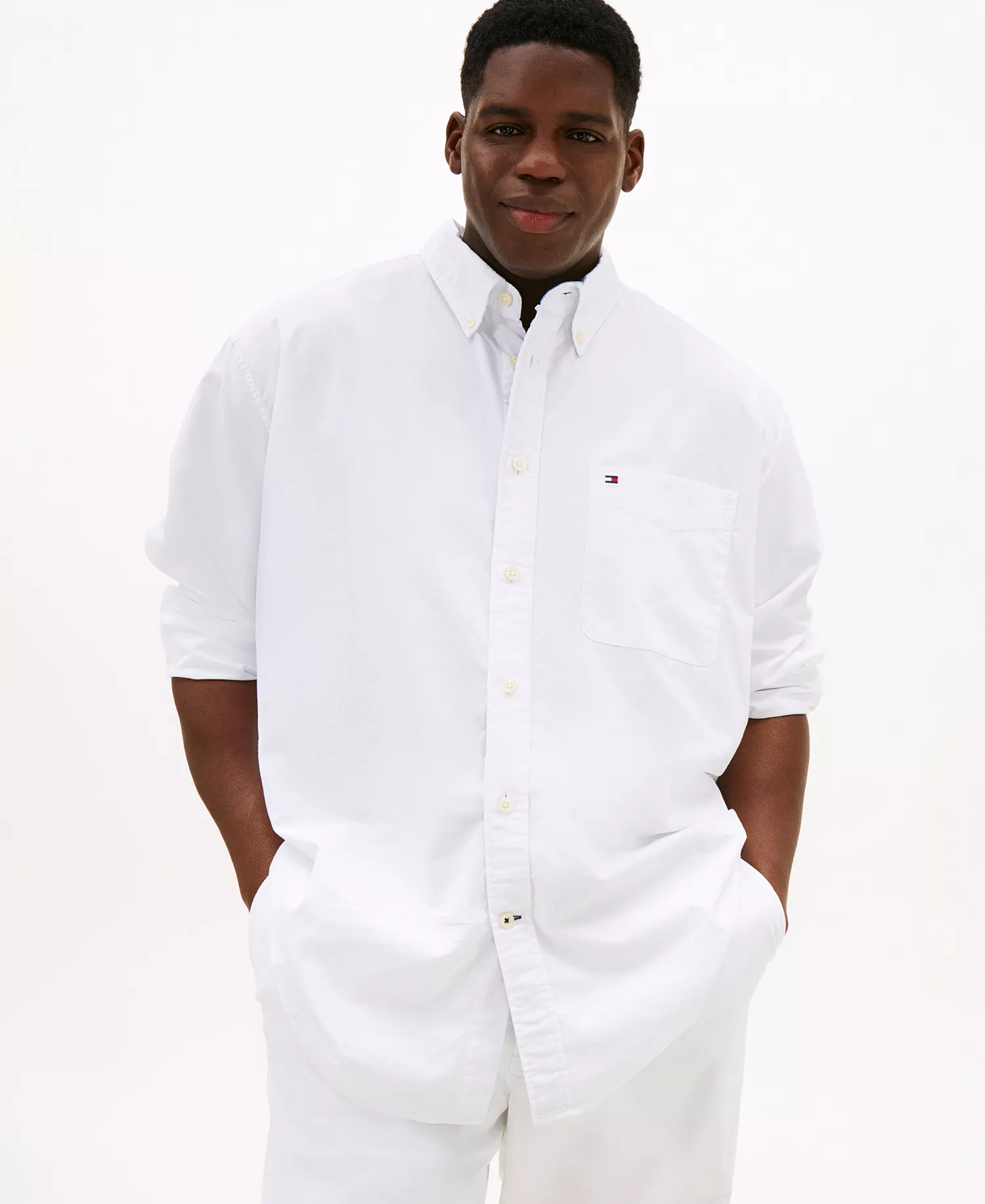 mni-467759b2b4a0ed48a4bc6e6d9906fc23 Men's Big & Tall Classic-Fit Stretch Solid Capote Shirt
