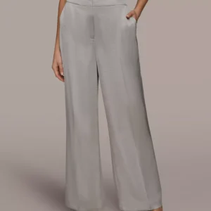 Women's Wide-Leg Mid-Rise Pants