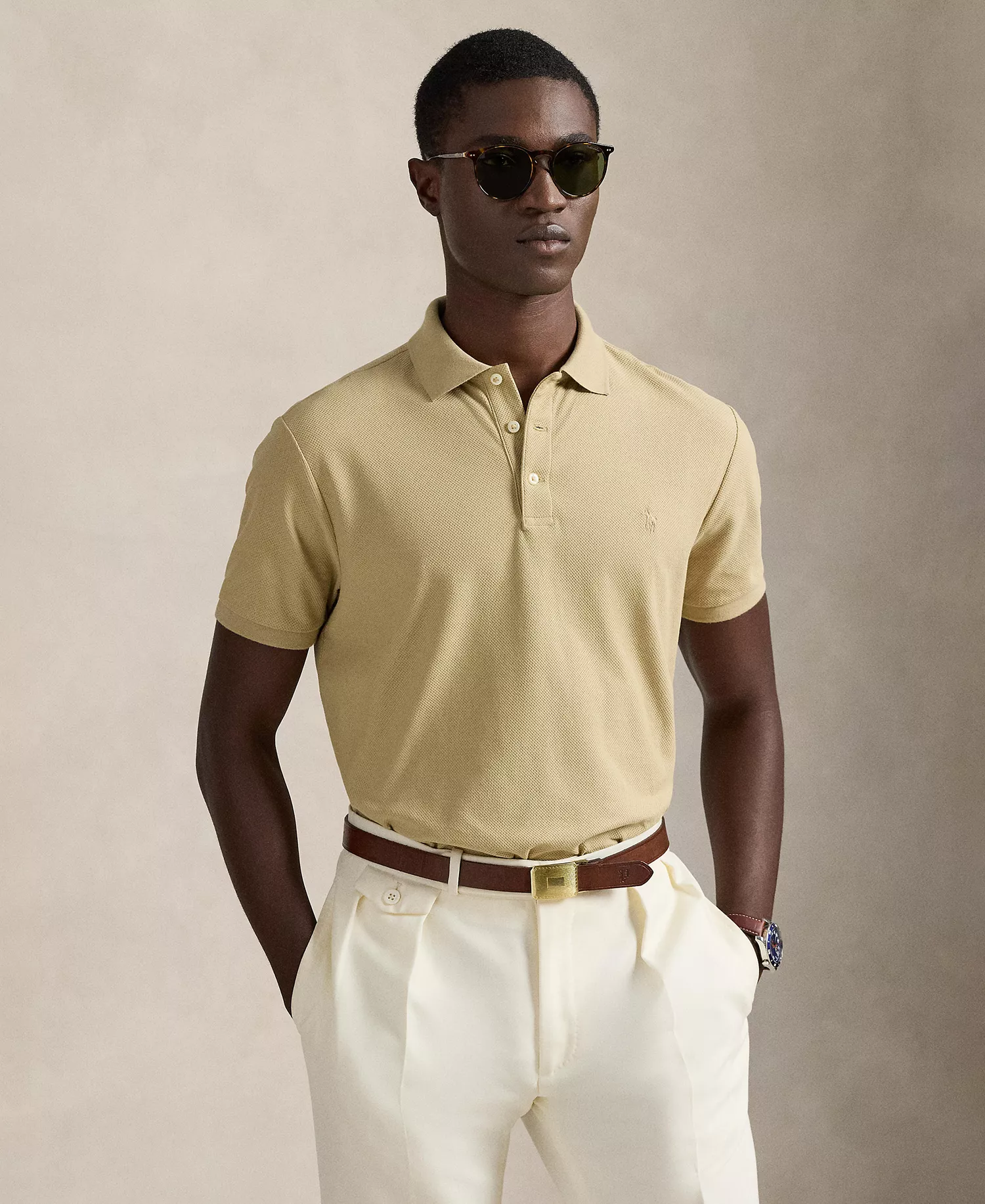 mni-4724825db034e98dabd31b78dc33fdf6 Custom Slim Fit Honeycomb-Mesh Polo — изображение 6
