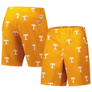 Men's Tennessee Orange Tennessee Volunteers PFG Back Cast III Omni-Shade Shorts